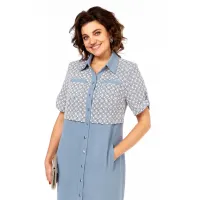 Платье Тэнси 398 голубой Платье Тэнси 398 голубой