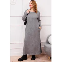 Платье Anastasia 1175-1 серый