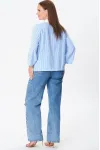 Блузка Modema 770-1 голубая полоска