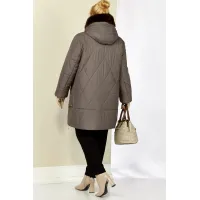 Куртка Shetti 2208 серо-лиловый