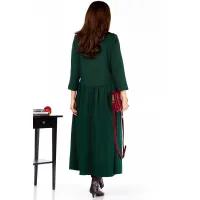 Платье Taita Plus 2524-3 бутылочный Платье Taita Plus 2524-3 бутылочный