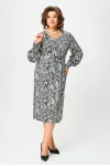 Платье Swallow 663-1 Принт «зебра черная» Платье Swallow 663-1 Принт «зебра черная»