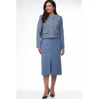 Юбка Такка Плюс 25-259 джинс