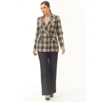 Пиджак Эледи 4307 зеленый в клетку