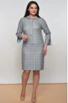 Платье Lady Style Classic 1518-1 серые тона