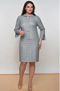 Платье Lady Style Classic 1518-1 серые тона