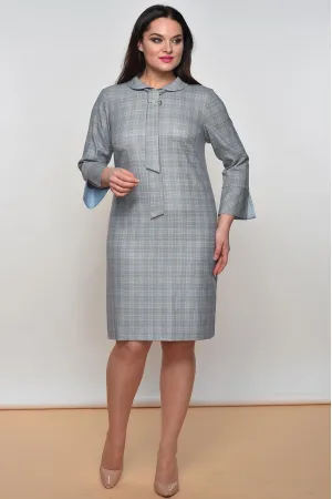 Платье Lady Style Classic 1518-1 серые тона