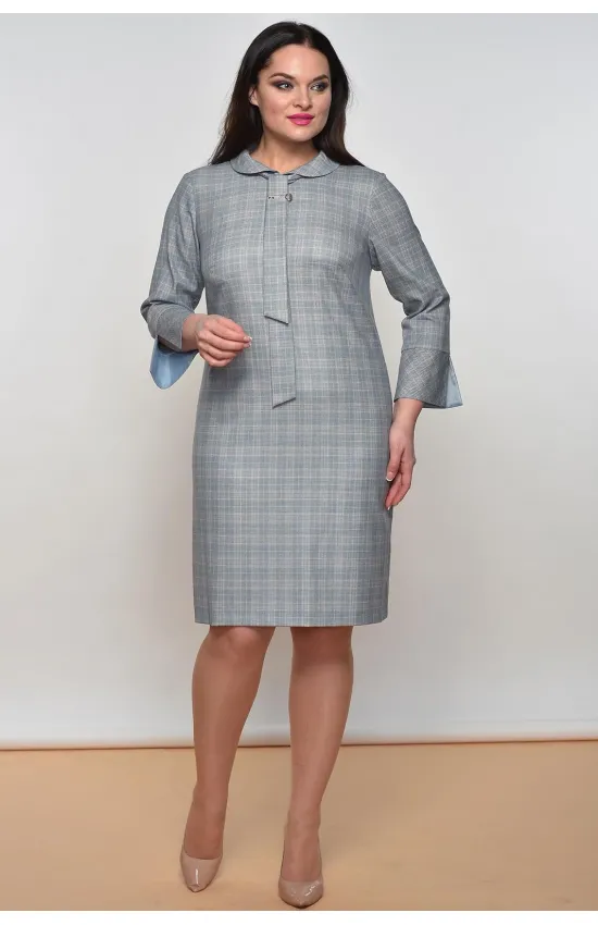 Платье Lady Style Classic 1518-1 серые тона
