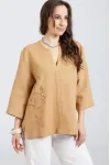 Блузка Mirolia 1293 Горчичный