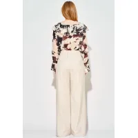 Брюки Laikony L-024 топленое молоко