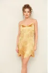 Платье Pur Pur 11-237/2 Золотой Платье Pur Pur 11-237/2 Золотой
