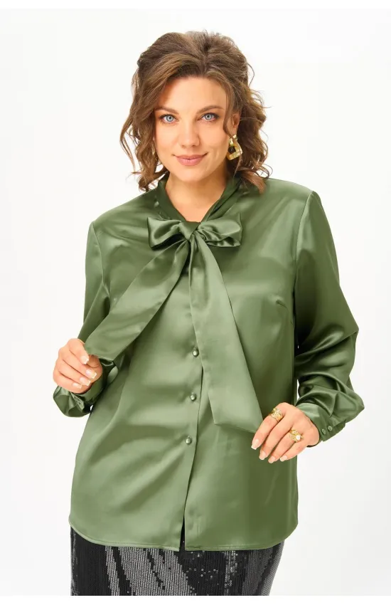 Блузка Andina City 5042 оливка