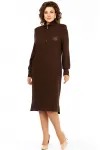Платье Элль-Стиль 2440 шоколад Платье Элль-Стиль 2440 шоколад