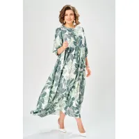 Платье Axxa 55234 оливковый