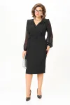 Платье Орхидея Люкс 1636 Черный