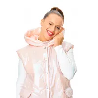 Жилет T&n 7736 розовый перламутр. 