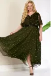 Платье Anastasia 887-1 олива