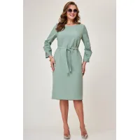 Платье Taita Plus 2222/1 серо-голубой