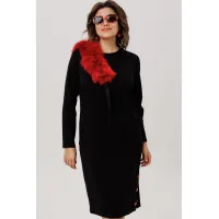 Платье Anelli 1755.2 воронье сердце