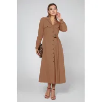 Платье Bazalini 5012 бежевый