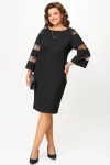 Платье Карина Делюкс М-1368 черный