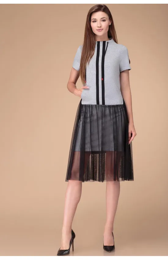 Платье Svetlana Style 1267 серый