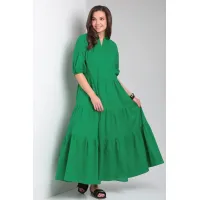 Платье Andina City 8029-3 зелёный