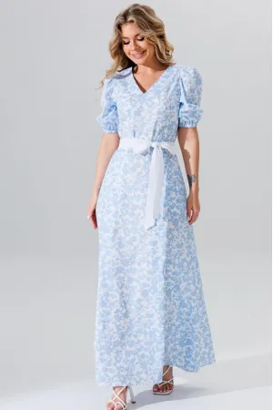 Платье Faufilure С1654 голубой