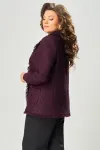 Пиджак Fita 2051-4 Плеяна бордовый Пиджак Fita 2051-4 Плеяна бордовый