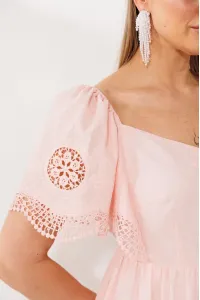 Платье Мода-Юрс 26-2980 пудра