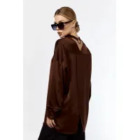 Блузка Talia Fashion 436 коричневый