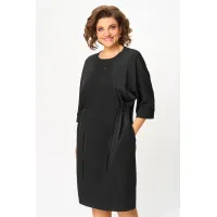 Платье Карина Делюкс М-1395 черный