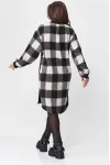 Платье Michel Chic 2159 чёрный + клетка Платье Michel Chic 2159 чёрный + клетка