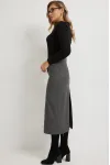 Юбка Mirolia 1271 серая ёлочка