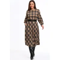 Платье Axxa 55226 коричневый Платье Axxa 55226 коричневый