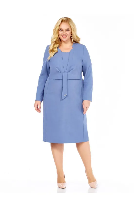 Платье Линия-Л Б-2088 голубой