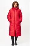 Пальто Andina City 7013 красный