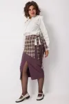 Юбка Begimoda 5016 Виноградная клетка