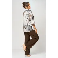 Брюки Белэльстиль 601-288 коричневый