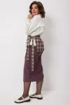 Юбка Begimoda 5016 Виноградная клетка