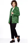 Пиджак Lady Style Classic 3061 Зеленый с черным Пиджак Lady Style Classic 3061 Зеленый с черным