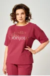 Блузка Rumoda 2292 бордовый Блузка Rumoda 2292 бордовый