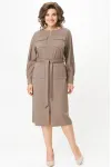 Платье Lady Style Classic 3017 Коричневые тона