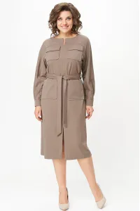 Платье Lady Style Classic 3017 Коричневые тона