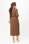 Платье Карина Делюкс М-1388 коричневый
