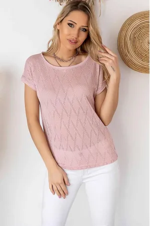 Блузка Nika.pl Hajdan-13 Пудровый