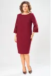 Платье Axxa 55233 бордо