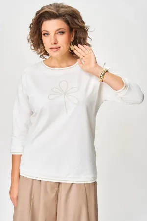 Блузка Rumoda 2261 дл.р. молочный