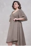 Платье Erika 1632-2 Коричневый
