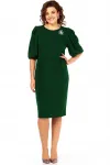 Платье Милора-Стиль 1421 зеленый
